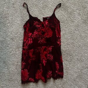 Floral romper M